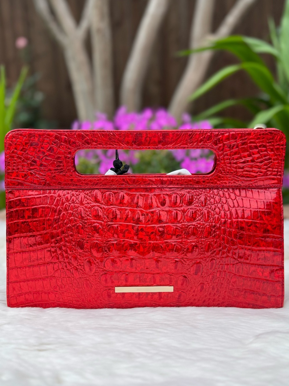 NWT Brahmin Ravina Red Opal Melbourne Purse
